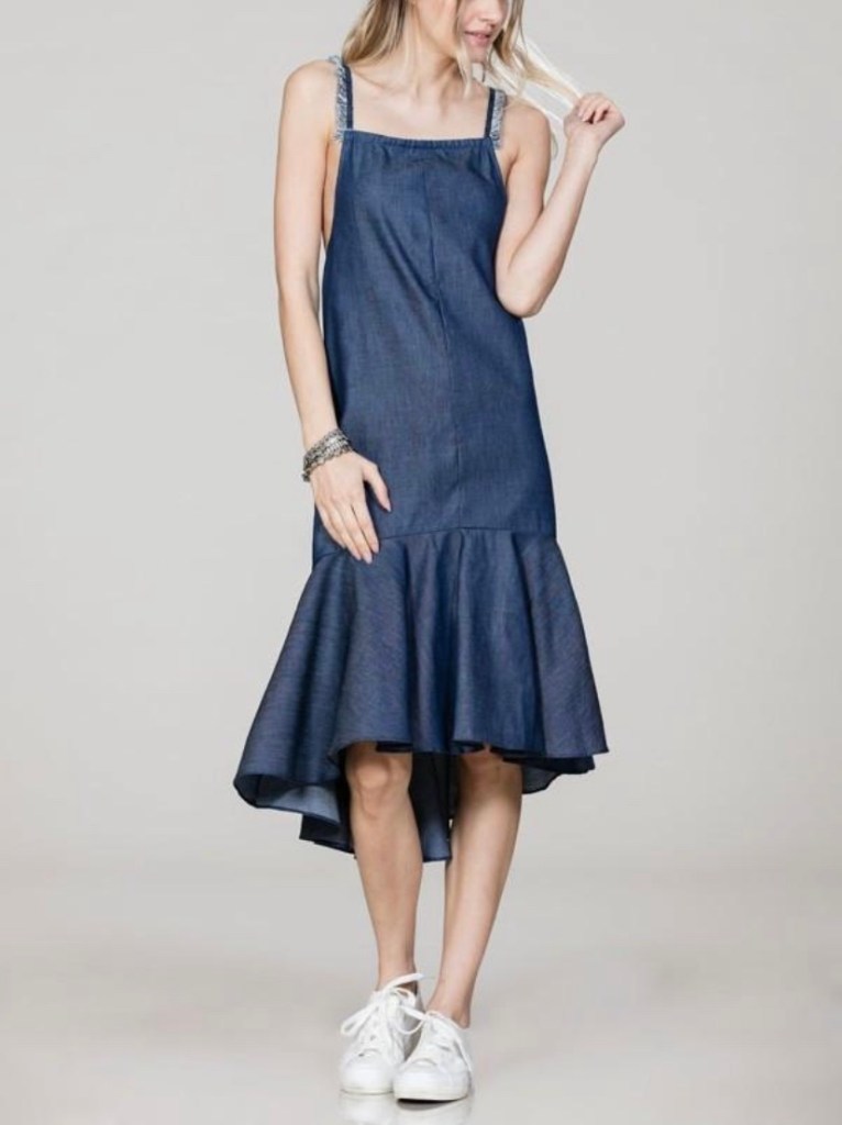 Denim dress