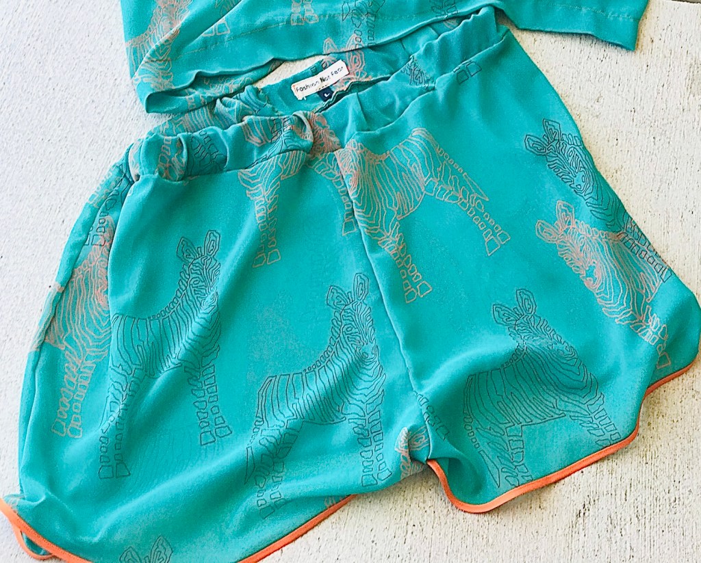 Sheer coverup shorts