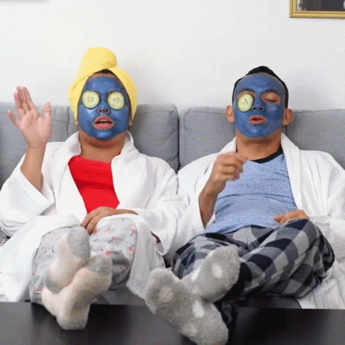 Couple adding face
Masks 