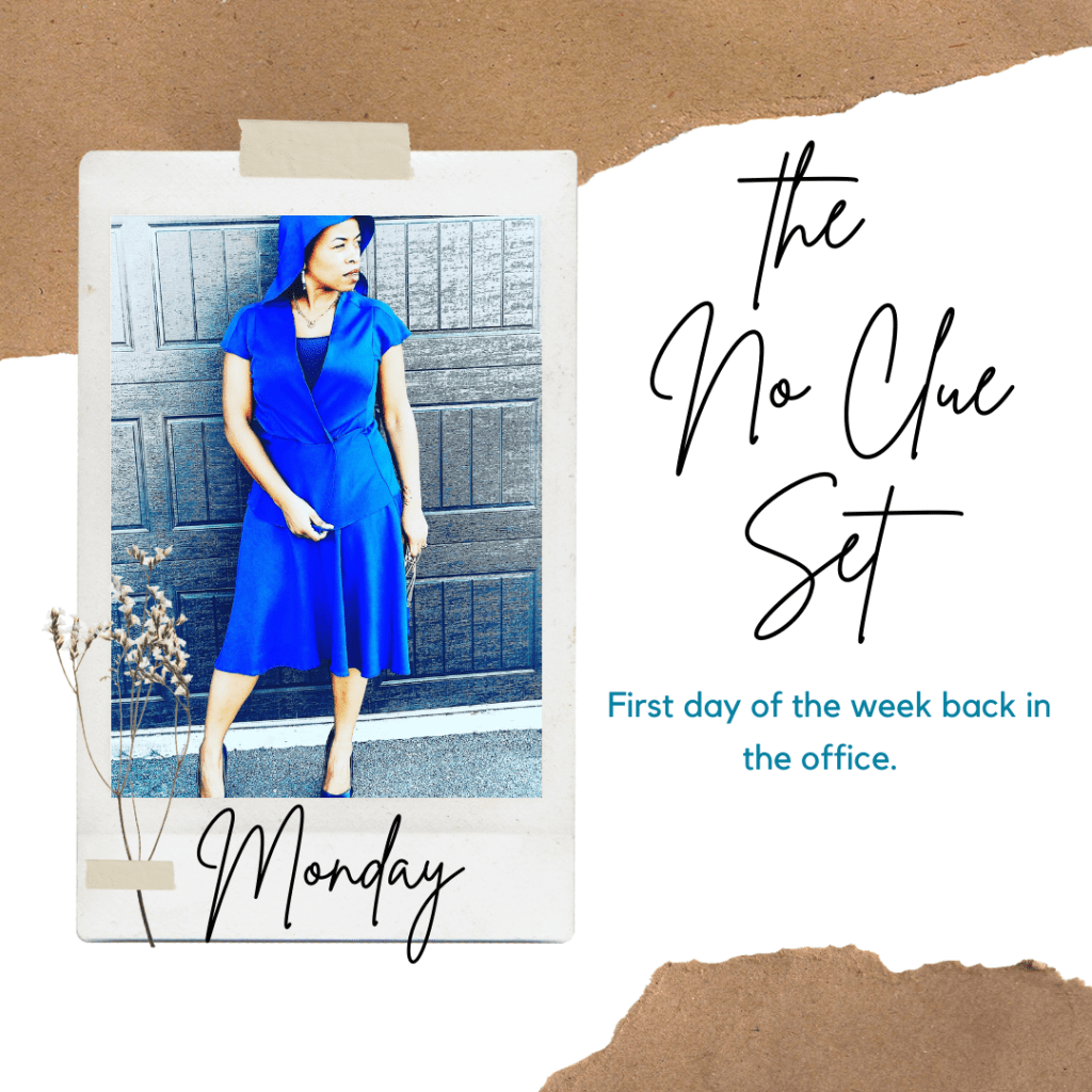 Hood vest top and skirt set