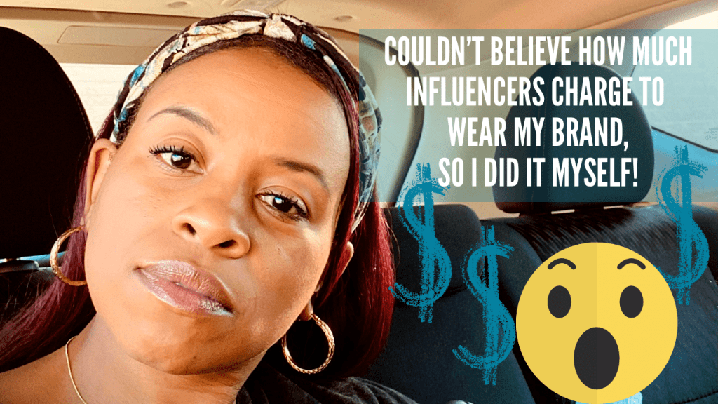 Can’t Believe How Much Influencers Charge To Wear My Brand, So I Did It&nbsp;Myself!